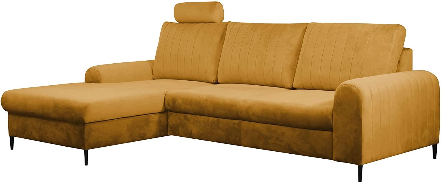 Ecksofa Lokoni (Farbe: Velluto 08, Seite: Links) Bild 1