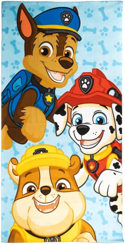 Strandtuch Kinder Jungen Paw Patrol Badetuch 70x140 cm Urlaub Must Haves Bild 1