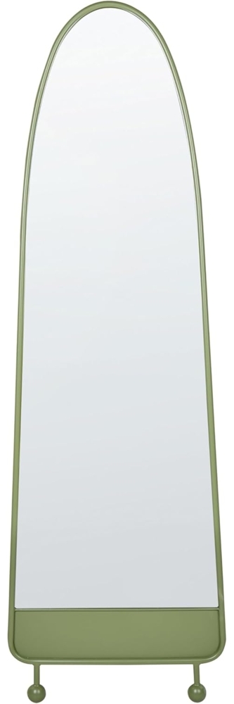 Wandspiegel PARNAY 45 cm 146 cm Metall Olivgrün Bild 1