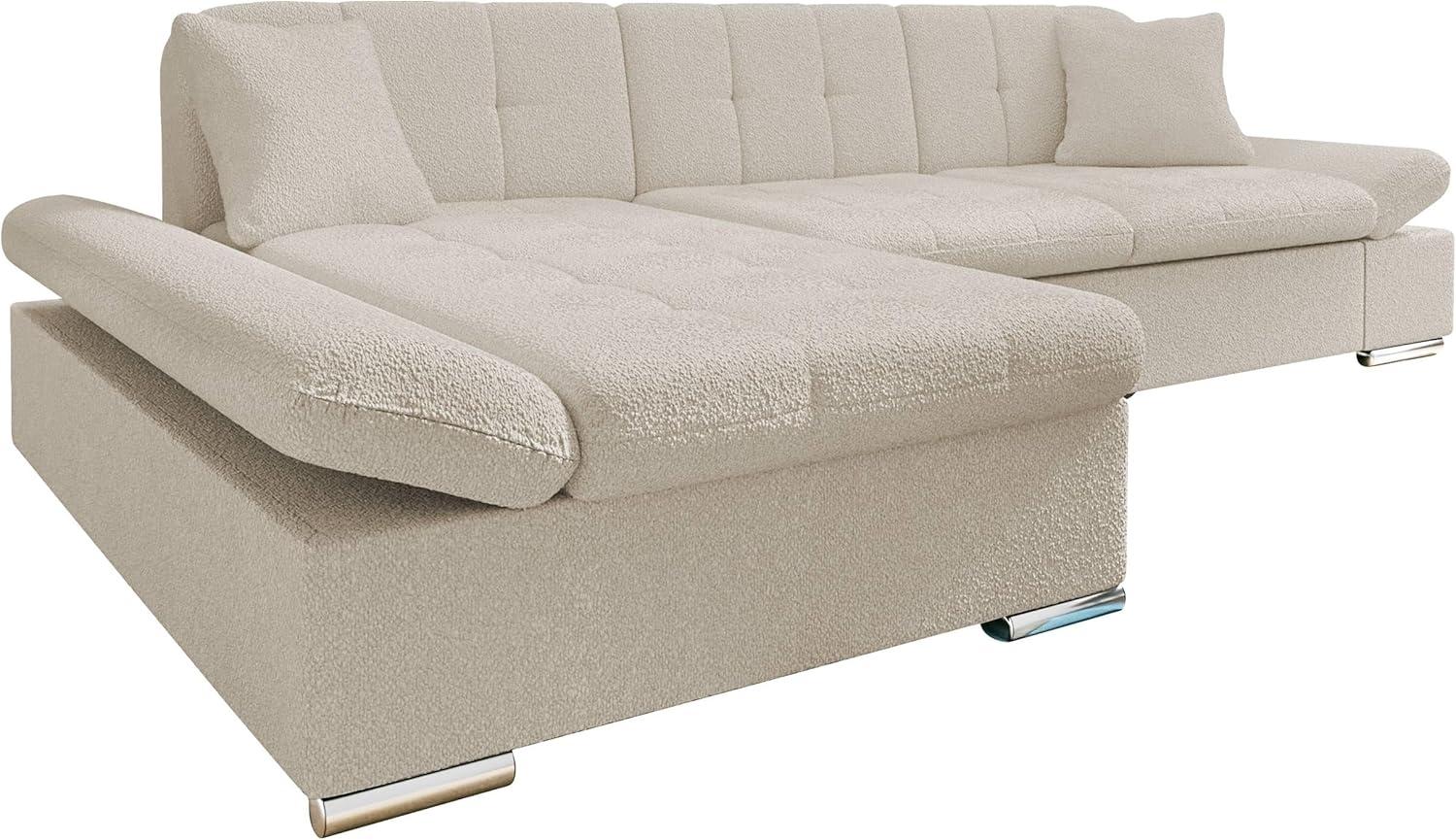 Ecksofa Montana Premium mit Regulierbare Armlehnen, L-Form (Farbe: Baloo 2074, Seite: Links) Bild 1