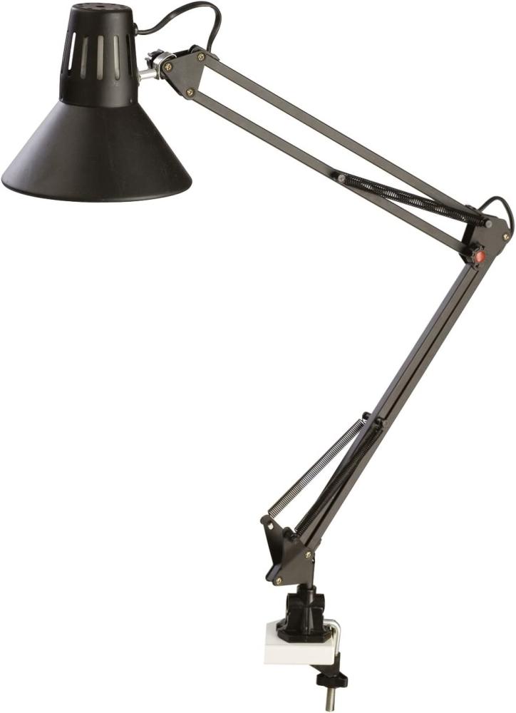 Alco Tischleuchte Tischklemme schwarz Bild 1