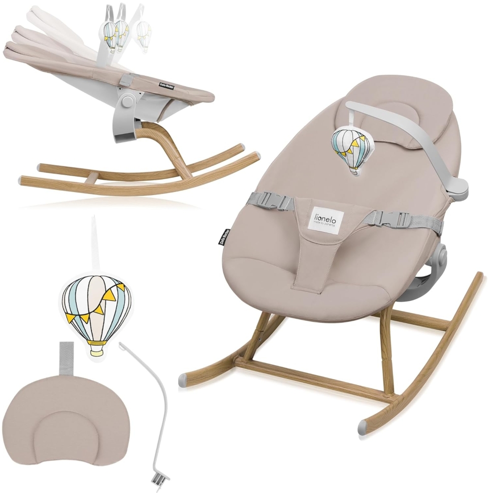 lionelo Hochstuhl DALIA und DALIA SET (Set), 4-in-1/Babywippe/Hochstuhl/Sitzstuhl/Ab 6 Monaten bis 60 kg Bild 1