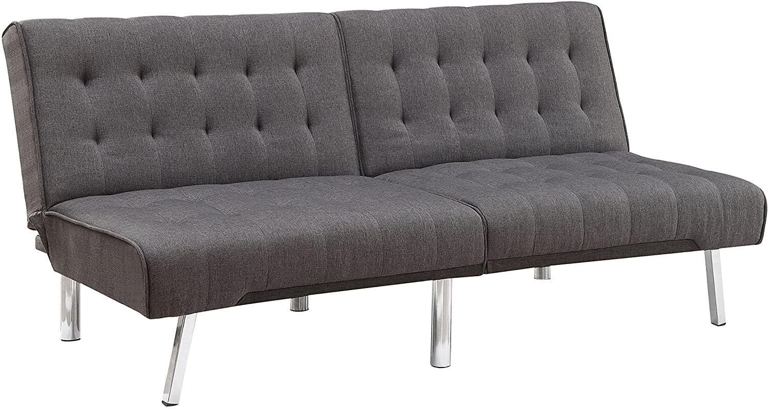 Atlantic Home Collection Schlafsofa, Stoff, Grau Bild 1