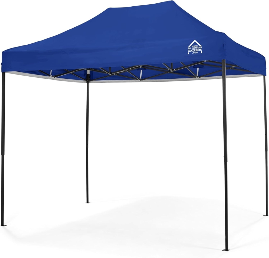 All Seasons Gazebos 3x2 m vollständig wasserdichtes Faltpavillon - Königsblau Bild 1