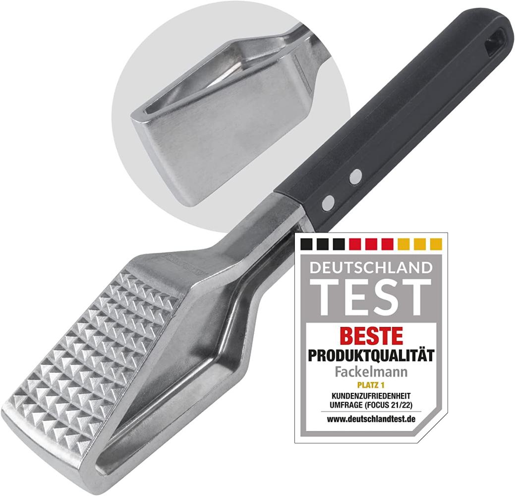 Fackelmann Fleischklopfer Statement, Fleischhammer, Tenderizer, Aluminium, PE, grau, 27 cm, 45827 Bild 1