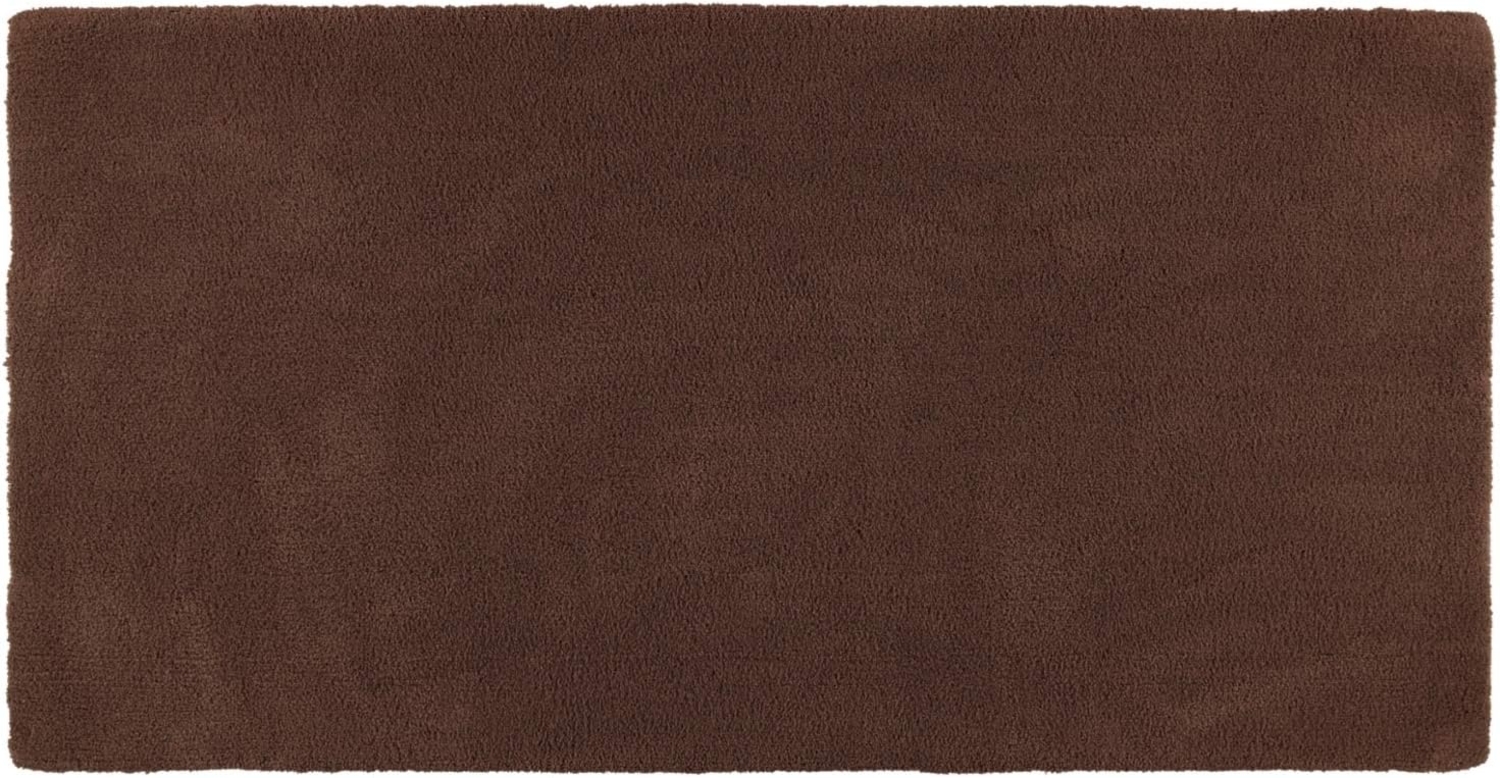 Rhomtuft Badteppich Square|80x160 cm| mocca Bild 1