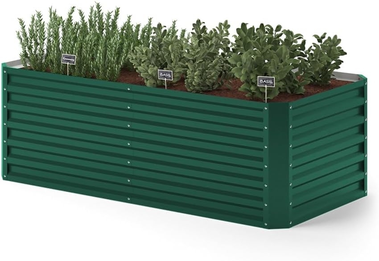 Hochbeet Grün 180 x 90 cm OK-Living Bild 1