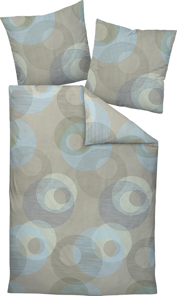 Janine Bettwäsche Feinbiber65175 0, Feinbiber, mit Reissverschluss Bild 1