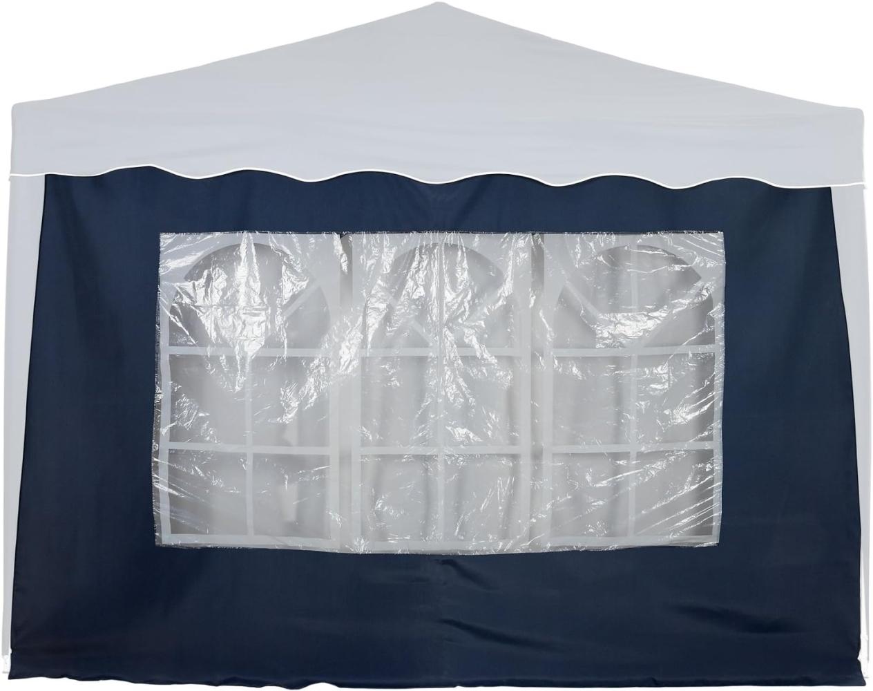 INSTENT® Basic Seitenwand/Seitenteil für Pavillon 3x3m mit Fenster oder Reißverschluss, wasserabweisend und atmungsaktiv, Farbwahl, für Festzelt, Partyzelt Bild 1