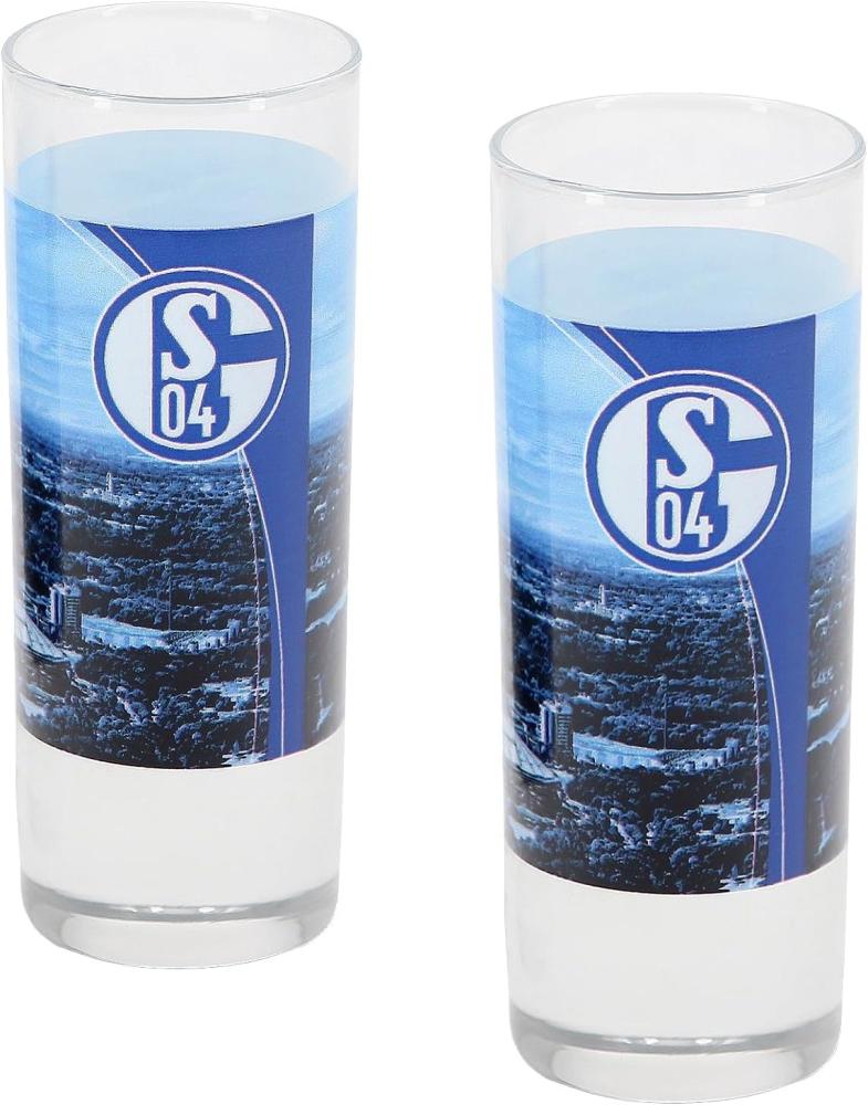 FC Schalke 04 Schnapsglas 2er-Set | 7 cl | Glas Bild 1