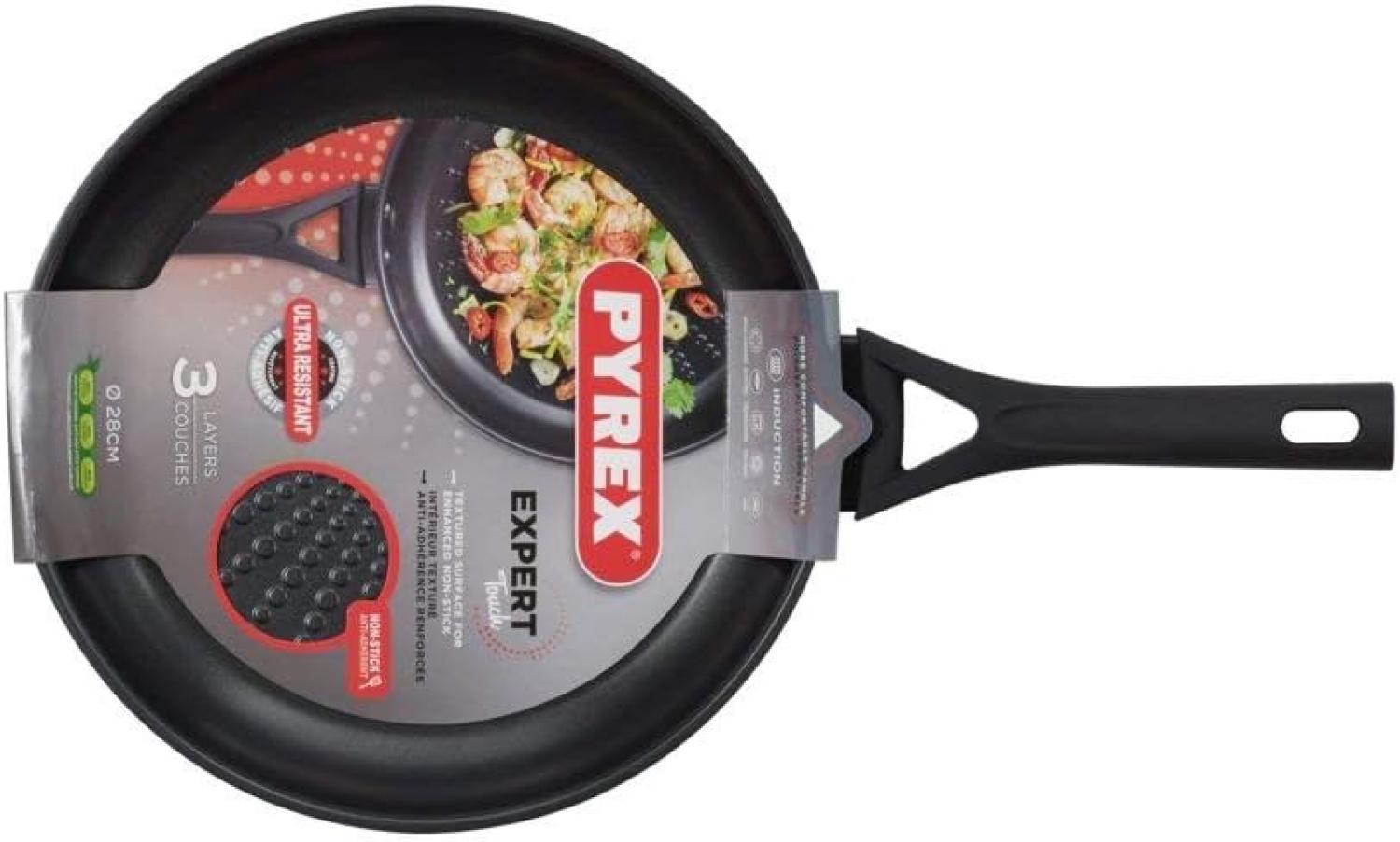 Wok Pfanne Pyrex 8019841 Metall Bakelit 48 x 29 x 14 cm Bild 1