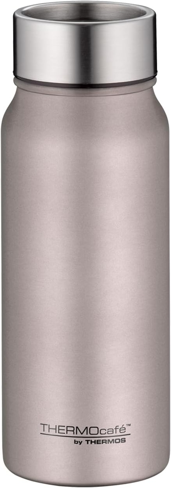 THERMOcafé by THERMOS TC DRINKING MUG rose mat 0,50l, Thermobecher Edelstahl, Isolierbecher, Kaffeebecher to go, auslaufsicher, 9 Stunden heiß 18 Stunden kalt, spülmaschinenfest, BPA-frei Bild 1