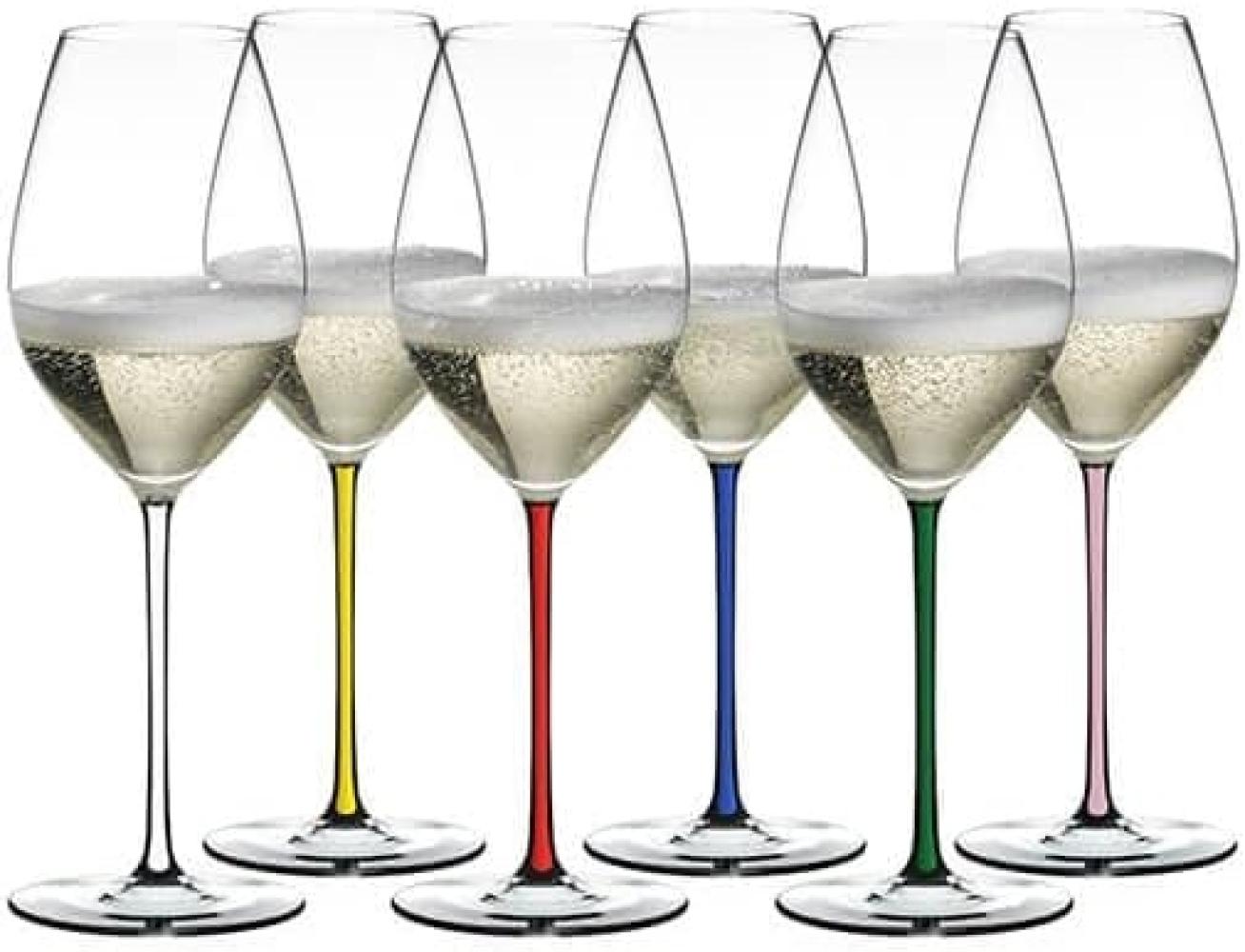 Riedel Fatto A Mano Champagne Glass 6er Set Bild 1