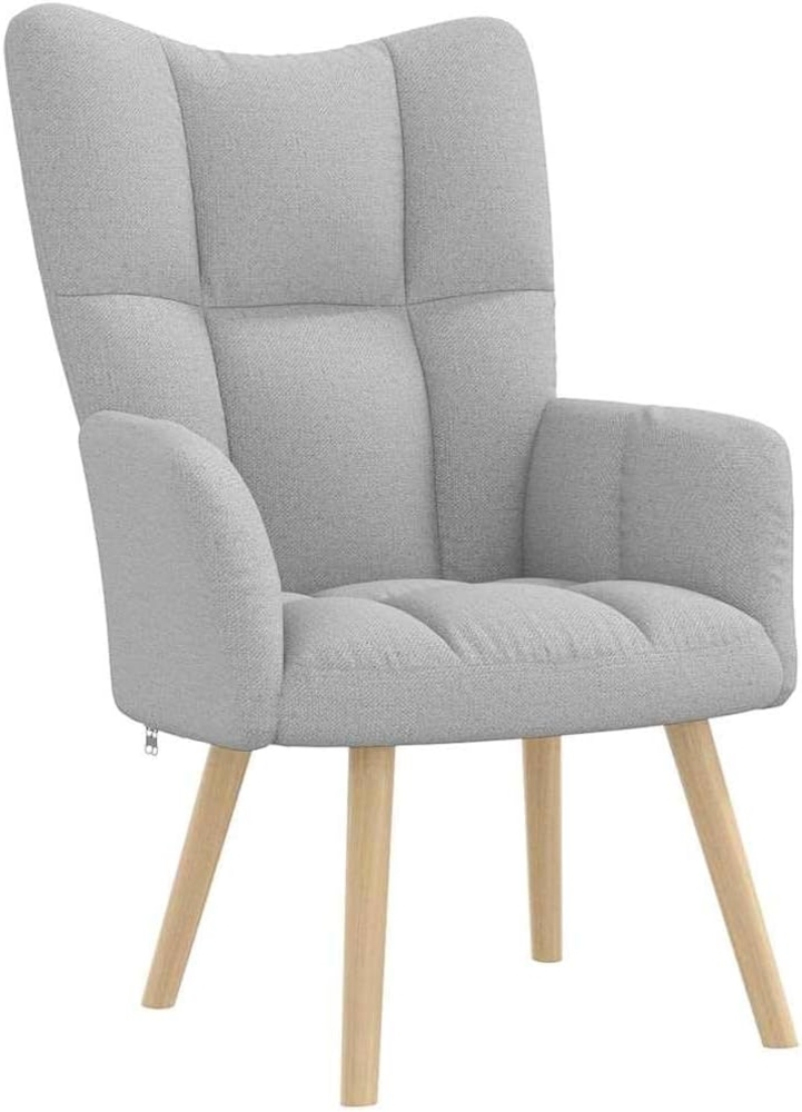 vidaXL Relaxsessel Wolkengrauer Stoff 4016766 Bild 1
