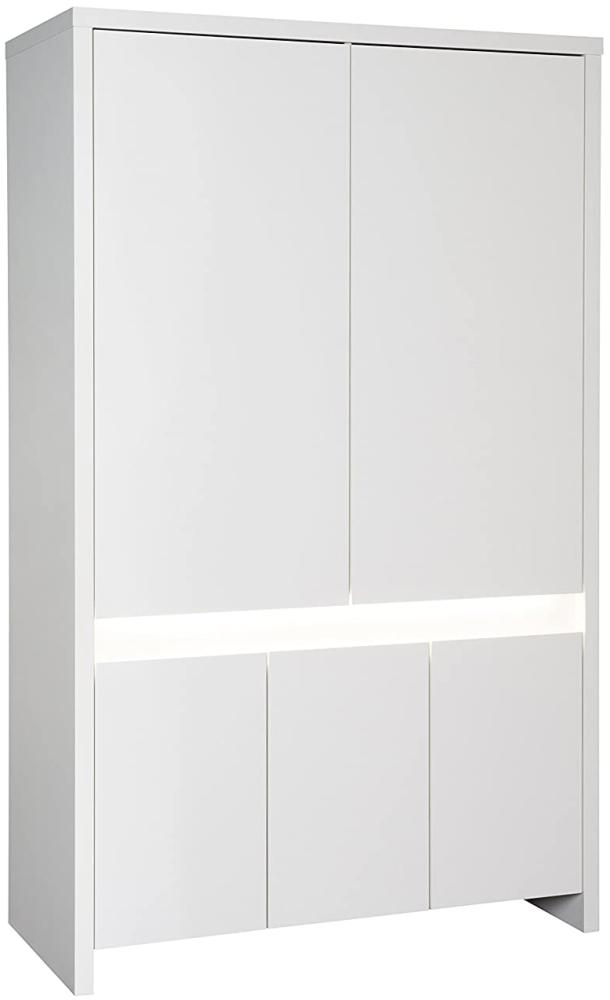 Schardt 'Planet White' Kleiderschrank 5-türig Bild 1