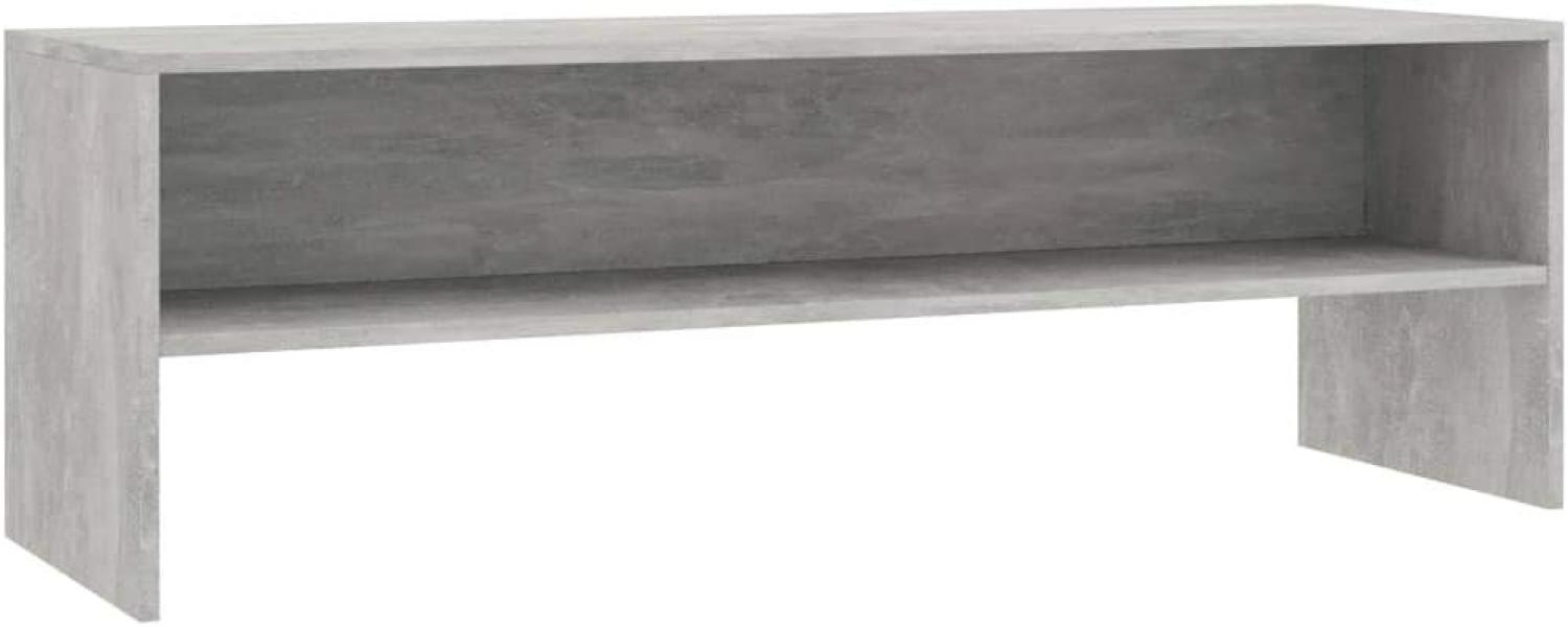 vidaXL TV-Schrank Weiß Sonoma-Eiche 120 x 40 x 40 cm Spanplatte Bild 1