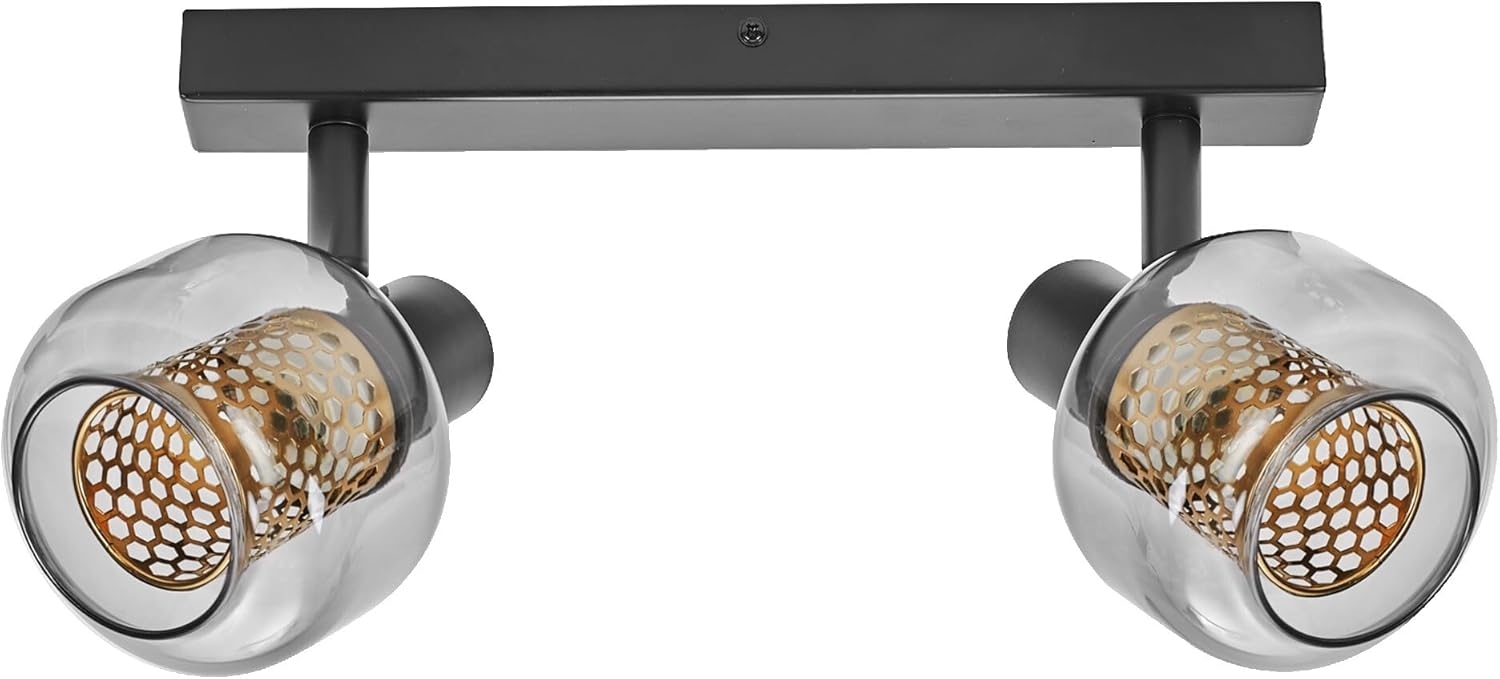 LEDVANCE 4058075838031 MESH 2xE14 schwarz Deckenleuchte LB24 Bild 1