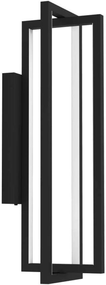 Eglo 900467 Wandleuchte SIBERIA Stahl schwarz LED 15,5W 3000-6500K L:16cm H:30cm dimmbar Bild 1