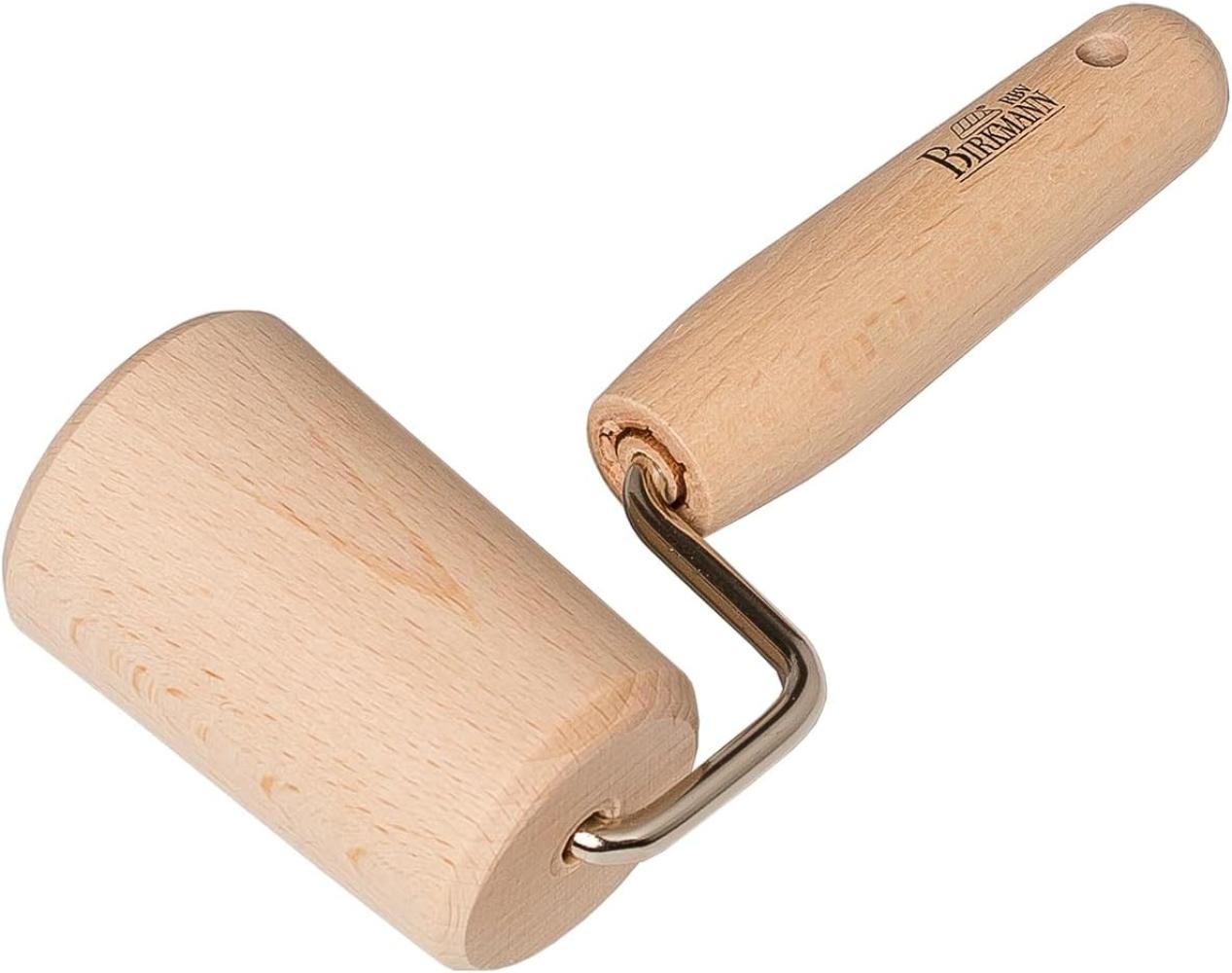 Birkmann Easy Baking Teigroller Konisch, Ausroller, Backzubehör, Küchenhelfer, Holz, 7 cm, 340534 Bild 1