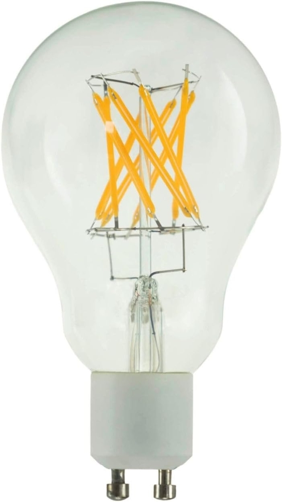 SLV LED A60 Crossed Filament, LED-Leuchtmittel, GU10, PHASE, 6,5W, 2700K - LED Lampen Sockel GU10 Bild 1
