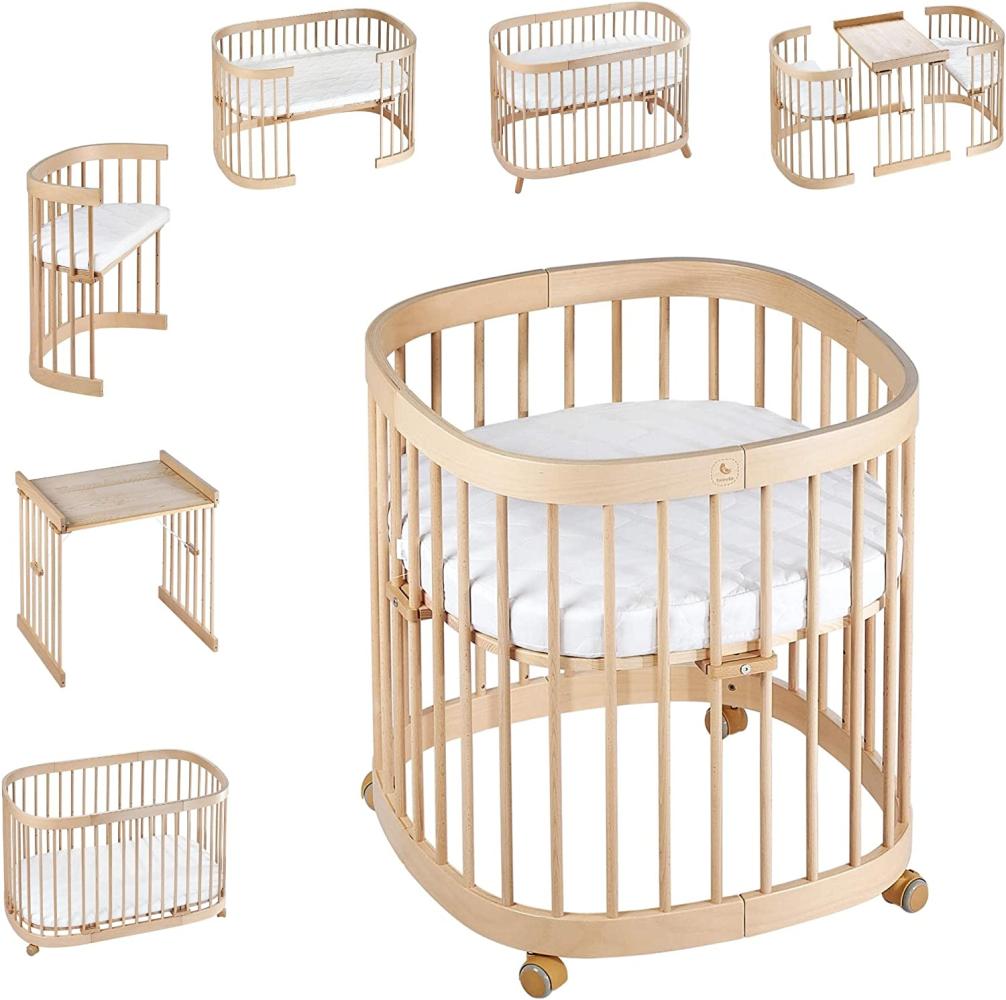 tweeto Babybett 7-in-1 Buche natur Bild 1