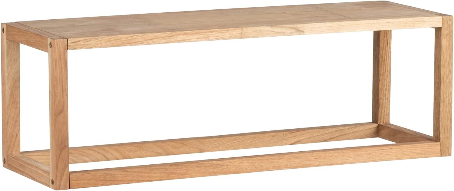 Wenko 24973800, Schweberegal, Wandverteiler, Holz, Holz, Badezimmer, Universal, 1 Regale Bild 1