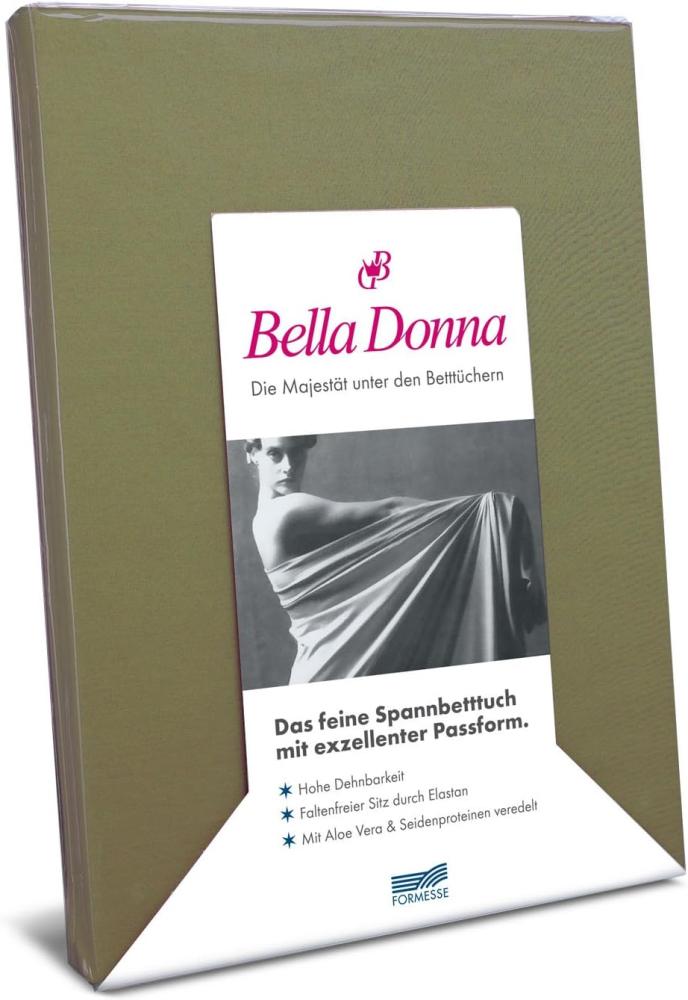 Spannbettlaken Bella Donna Jersey für Matratzen & Wasserbett 140-160x200-220 cm in Pistazie Bild 1