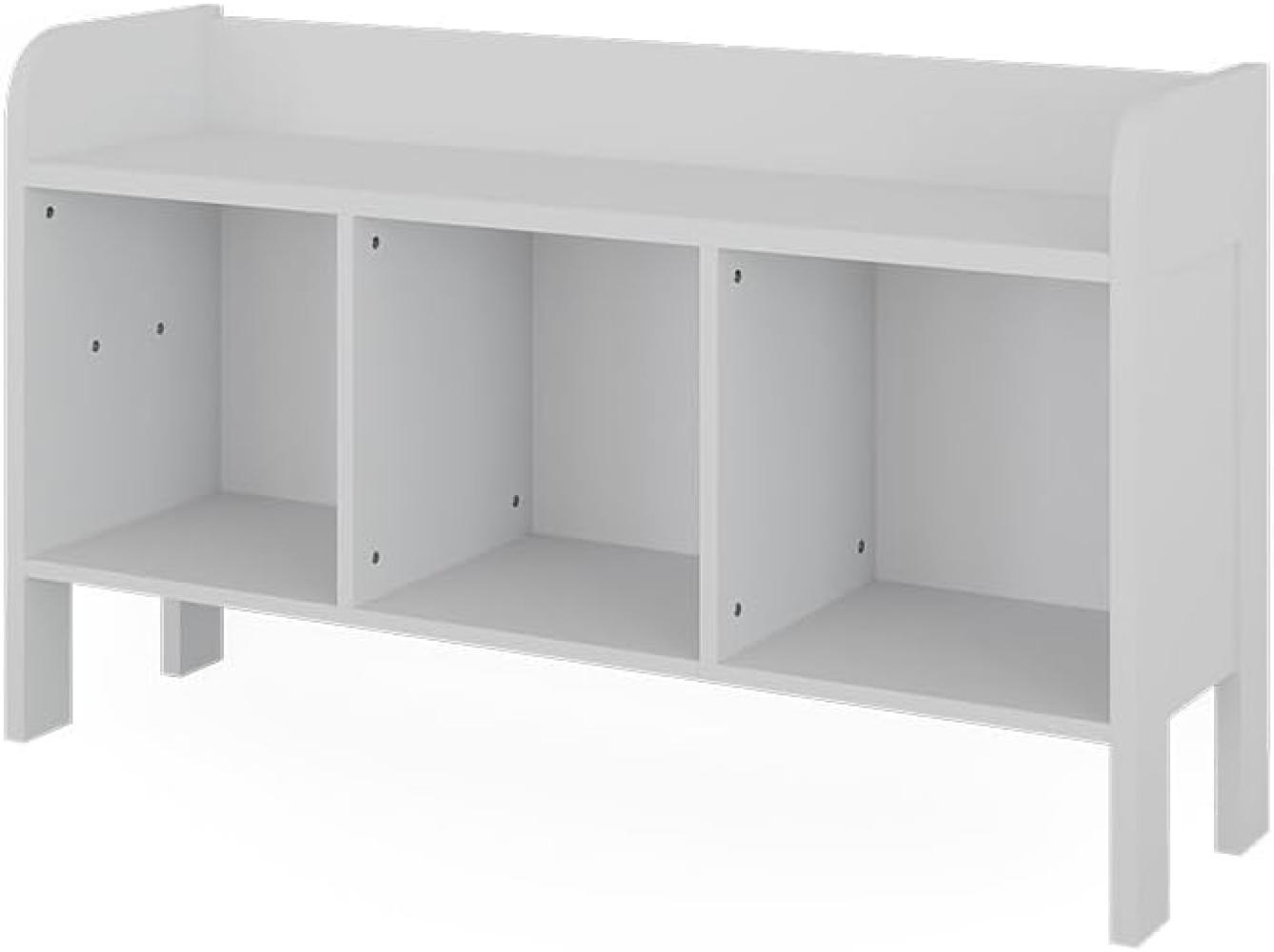 Vitalispa Sitzbank Ajaton Weiß 107,2 x 63,8 cm Bild 1