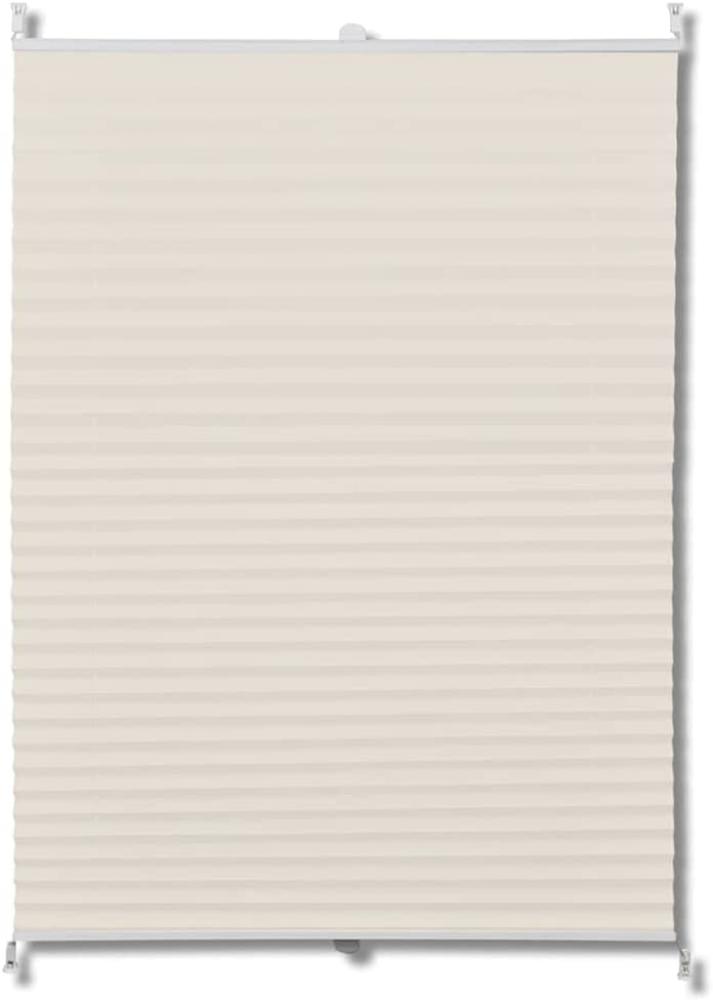 Plissee Faltrollo Rollo Plisseerollo 70x200cm Creme 240632 Bild 1