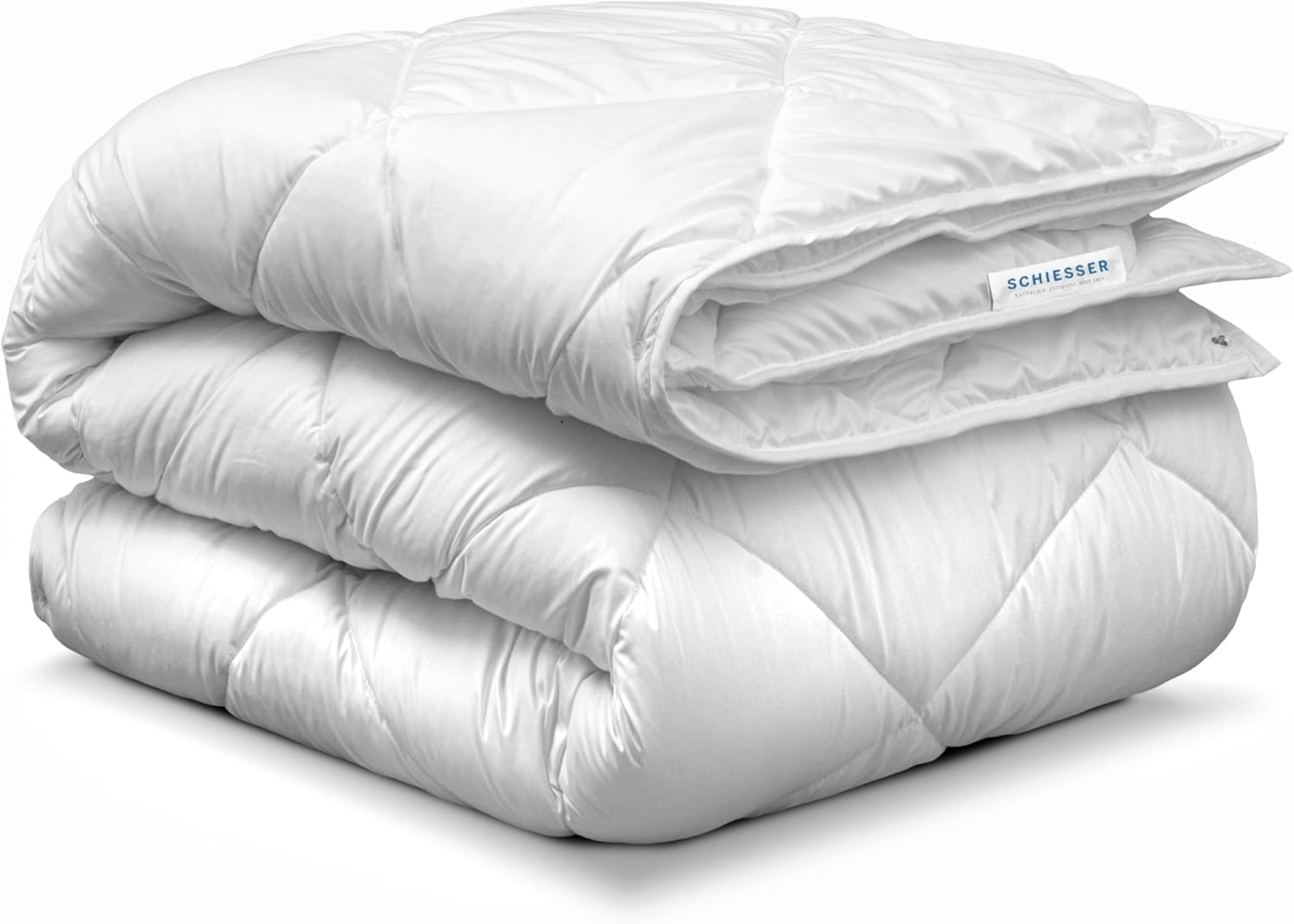 Schiesser 4-Jahreszeitenbett Lykke - 2 zusammenknöpfbare Steppdecken für Sommer und Winter, STANDARD 100 by OEKO-TEX® zertifiziert Bild 1