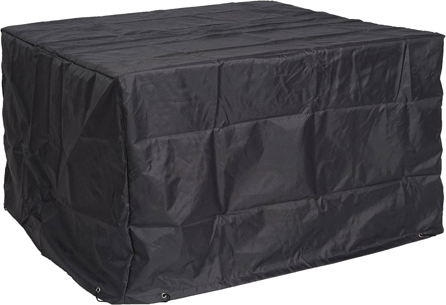 Abdeckhaube HWC-J41, Outdoor Gartenmöbel Garnitur, anthrazit, 75 x 123 x 123 cm Bild 1