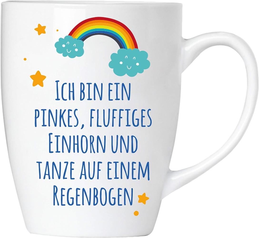 Ich bin ein pinkes, fluffiges Einhorn! - Tasse aus Keramik Bild 1