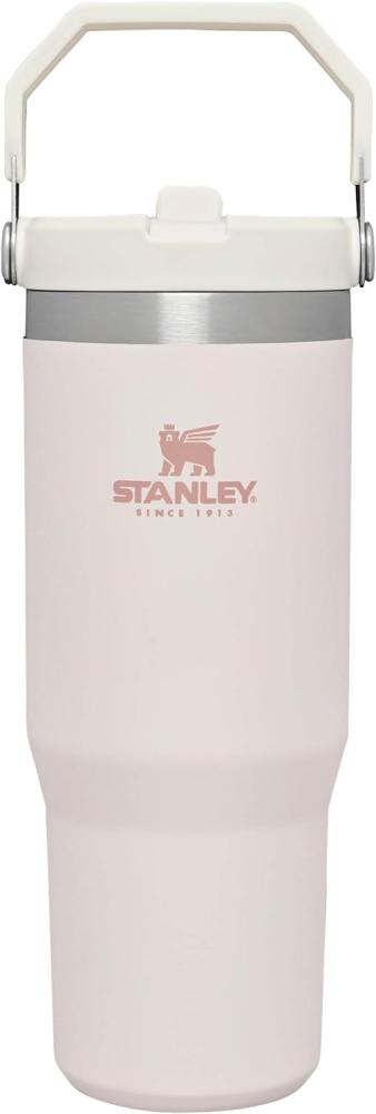 Stanley Isolierbecher The Iceflow Flip Straw Tumbler 0,89l Rose Quartz Bild 1