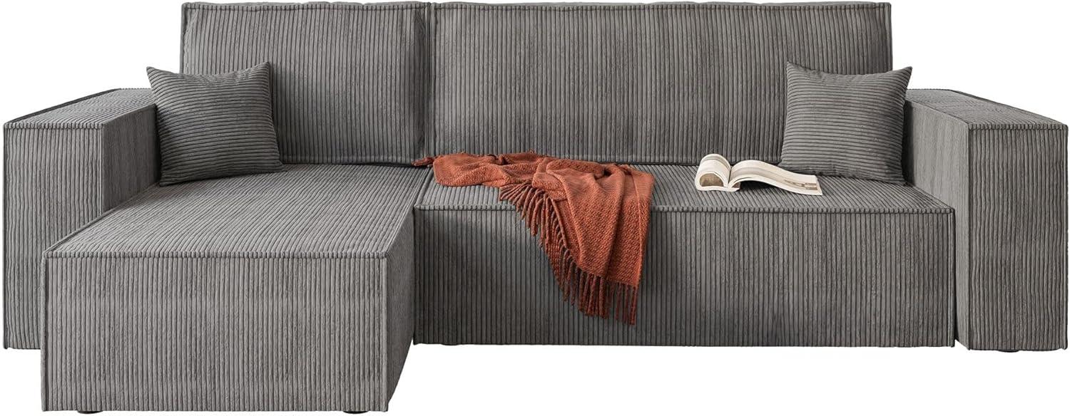 Lookway Ecksofa Gepolstertes CARLOS L-Form, Schlaffunktion Bild 1