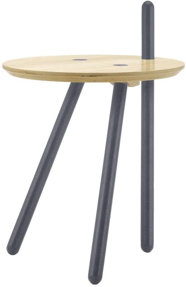 Rolf Benz 'Freistil 196' Couchtisch, Fichte massiv Schichtholz, Ø 45 cm Bild 1