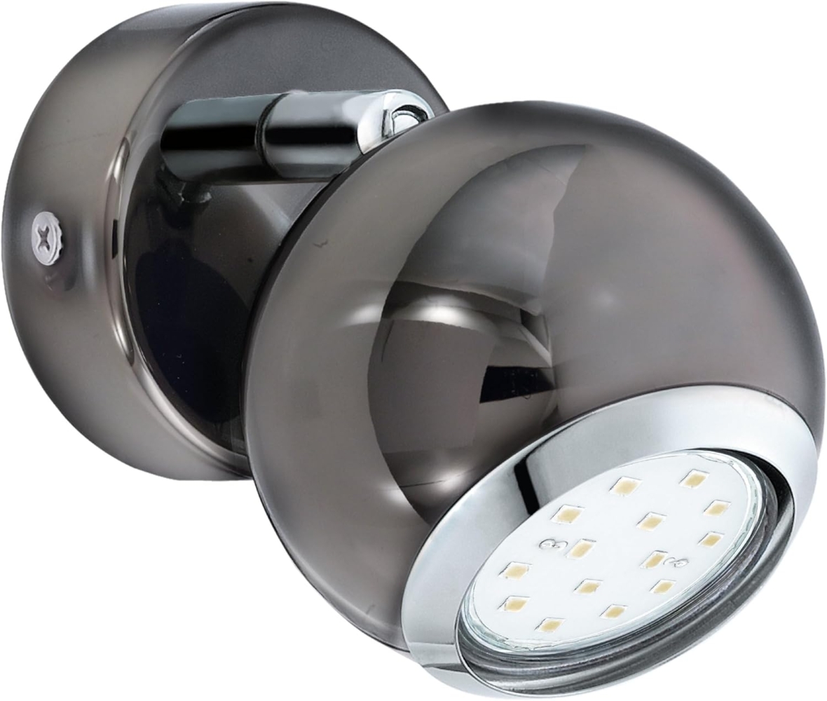 Eglo 31005 Spot LED BIMEDA Stahl nickel-nero, chrom, GU10-LED max. 1X2,8W Ø7cm 3000K Bild 1