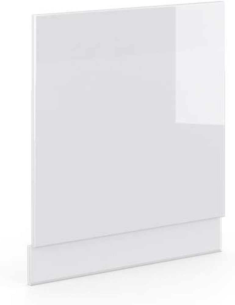 Frontblende Fame-Line Weiß Hochglanz 60 cm ohne Arbeitsplatte Vicco Bild 1