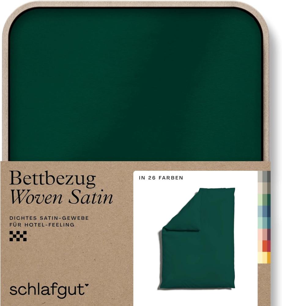 Schlafgut Bettbezug Woven Satin, (1 St), besonders dicht gewebt, Mix & Match: passender Kissenbezug erhältlich Bild 1