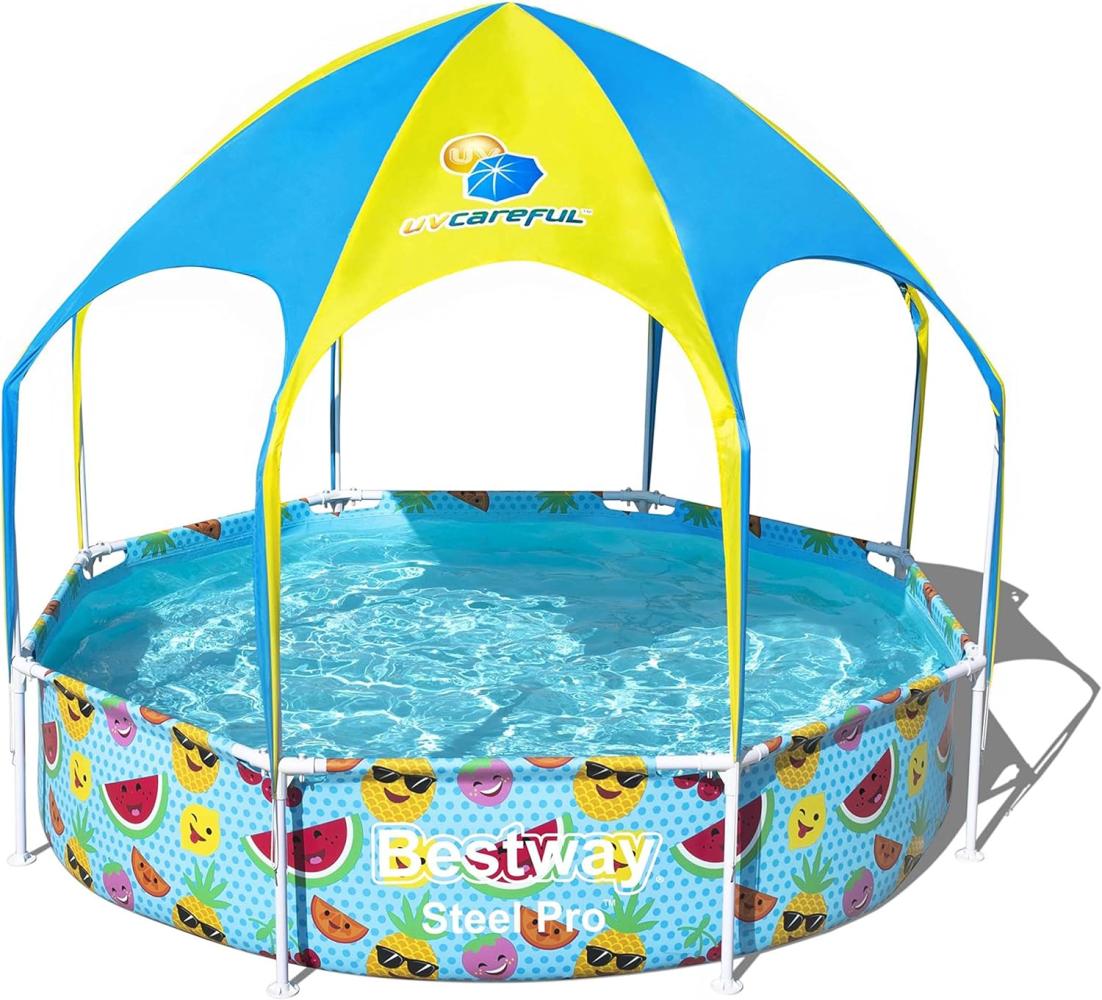 Bestway Steel Pro UV Careful Aufstellpool für Kinder 244x51 cm 92830 Bild 1