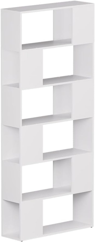 Raumteiler Eneos Weiß 80 x 186 cm Vicco Bild 1