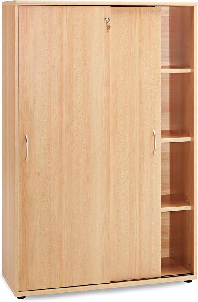 Möbelpartner Manni Aktenschrank, samerbergbuche, ca. 100,0 x 39,5 x 152,8 cm Bild 1