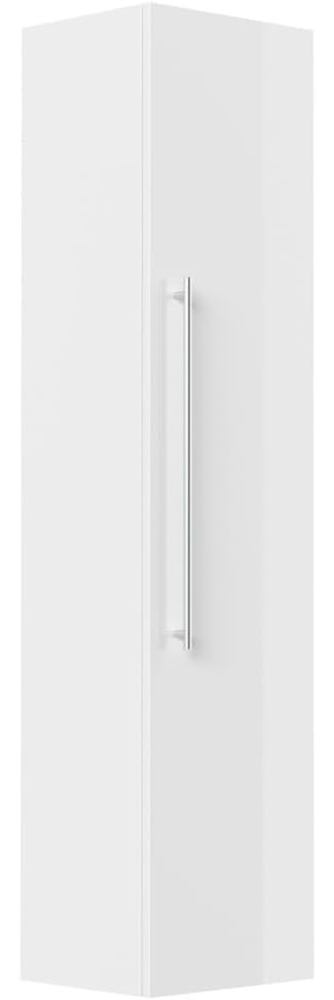 Magnolia Home Hochschrank Hochschrank 150 cm weiss hochglanz Bild 1