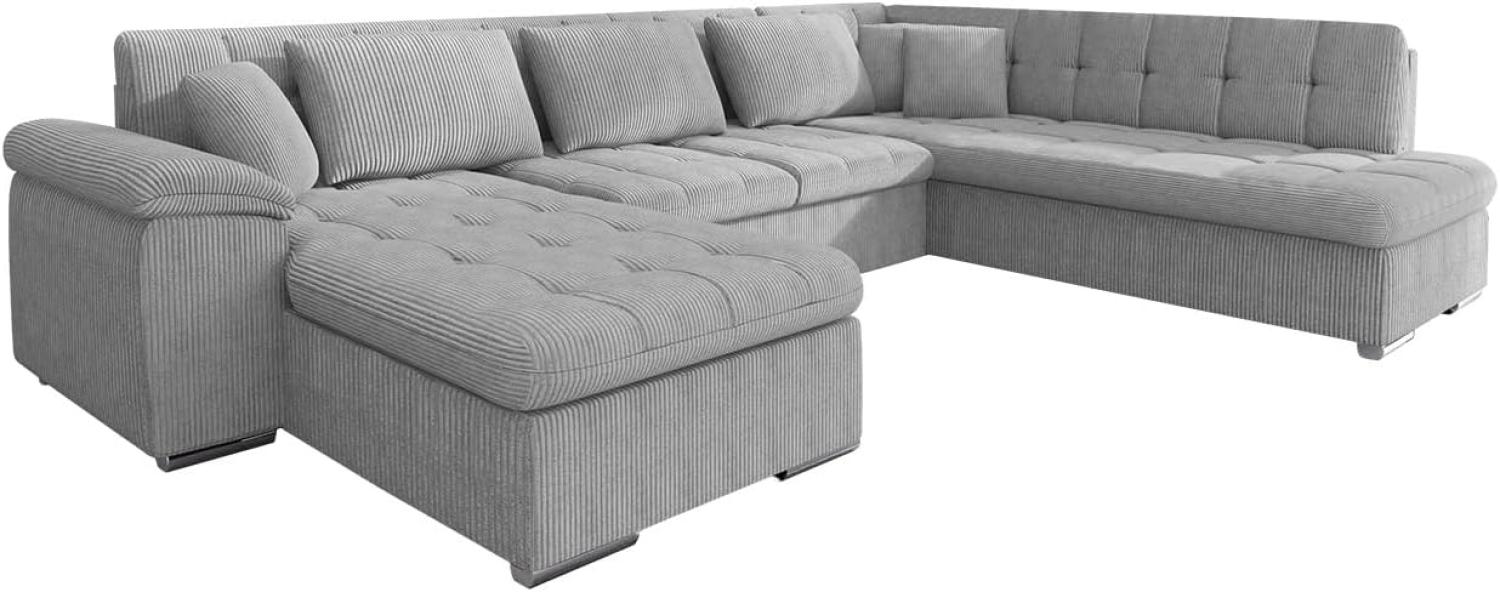 Ecksofa Niko Cord (Farbe: Poso 110, Seite: Links) Bild 1