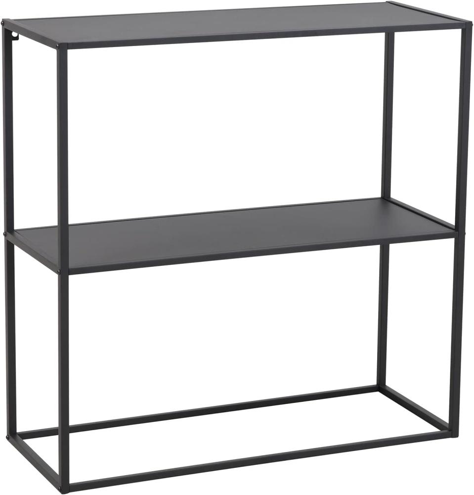 SVITA Konsolentisch Beistelltisch Standregal Industrial Design Metall Schwarz Bild 1