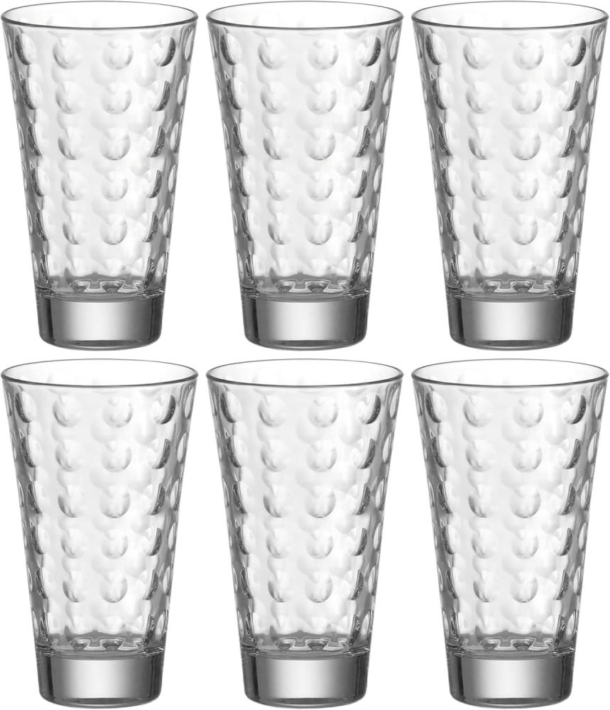 Leonardo OPTIC Trinkglas groß 300 ml 6er Set Bild 1