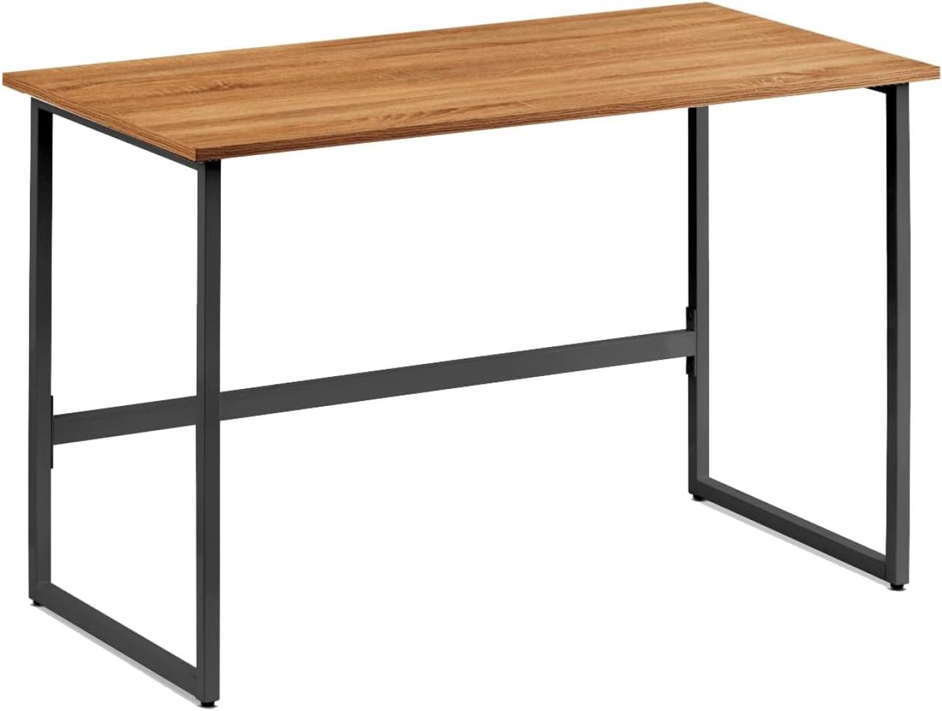 Mc Haus Black Schreibtisch Seshat, Holz, Schwarz, 120 x 60 x 76 cm Bild 1
