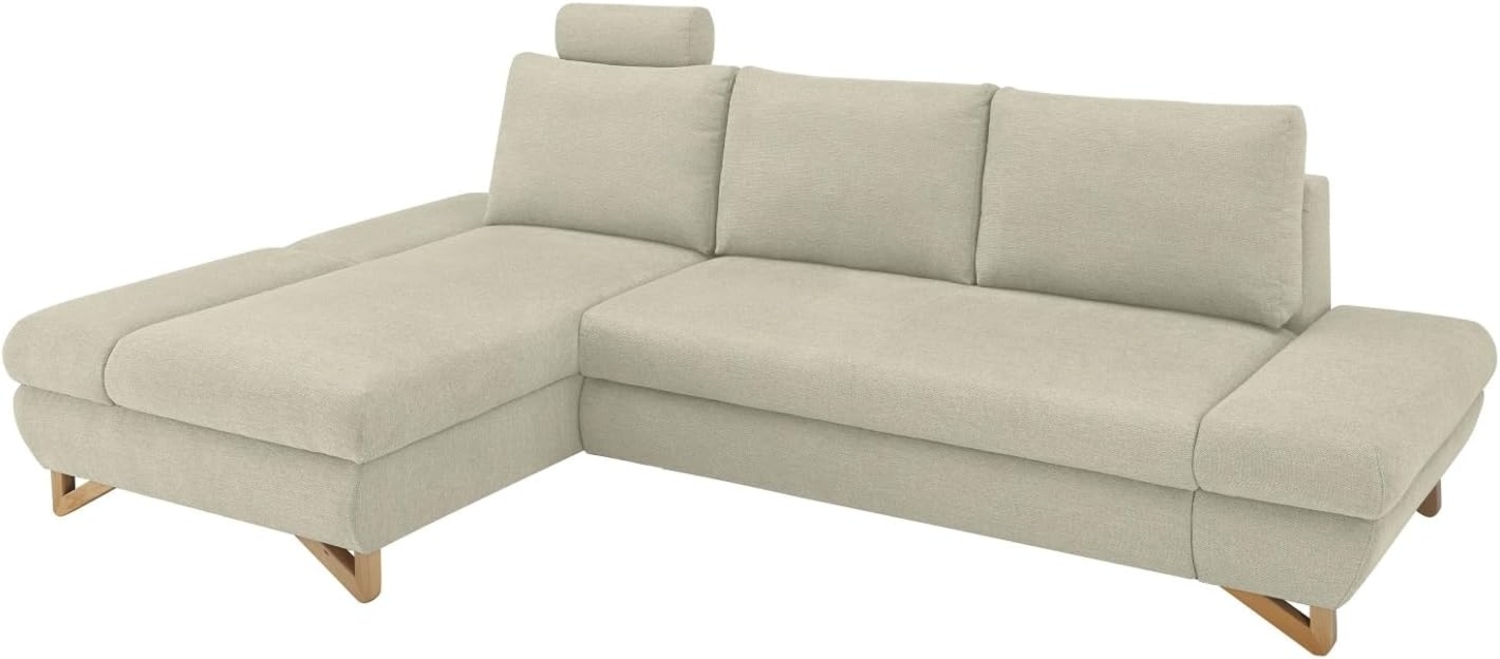 Ecksofa Skalm in beige 284 cm Bild 1