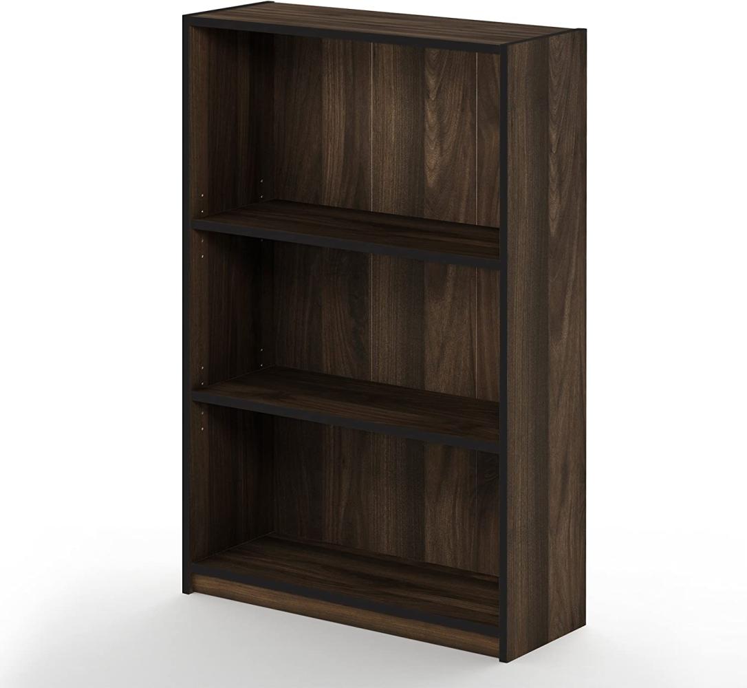 Furinno JAYA Einfaches Bücherregal, Columbia Walnut, 24. 13 x 62. 23 x 102. 36 cm Bild 1