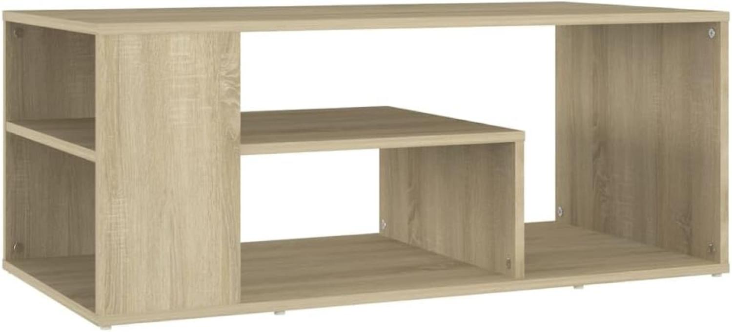 vidaXL Couchtisch Sonoma-Eiche 100x50x40 cm Holzwerkstoff 806924 Bild 1