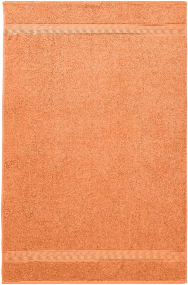 BettwarenShop Handtuch Serie Essential|Badetuch 100x150 cm| pfirsich Bild 1